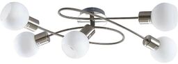 Lindby - Elaina 5 Lampa Sufitowa Nickel
