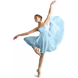 Capezio Sukienka w stylu empire, elegancki kostium taneczny