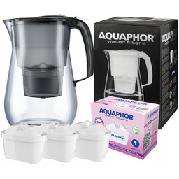 Dzbanek filtrujący Aquaphor Onyx 3 wkłady MaxforMg