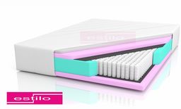 Materac kieszeniowy lateksowy 7-strefowy Eross