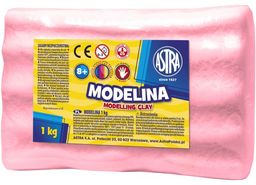 Modelina Astra 1 kg 37124926 37124902, Kolor: Malinowy