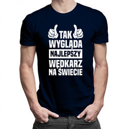 Tak wygląda najlepszy wędkarz na świecie - męska