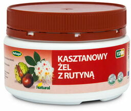 Kasztanowy żel z rutyną 350g na żylaki