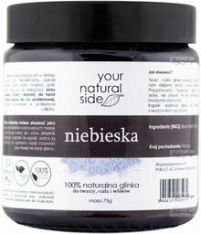 Your Natural Side - 100% naturalna glinka niebieska