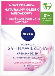 Nivea 24H Nawilżenia odżywczy krem na dzień cera