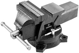Imadło ślusarskie obrotowe 125 mm
