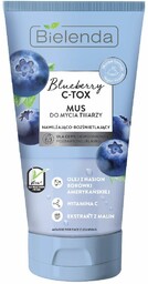 BIELENDA_Blueberry C-Tox mus do mycia twarzy nawilżająco-rozświetlający 135g