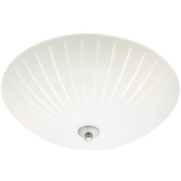 Markslöjd - Cut 2 Lampa Sufitowa Biały/Stal