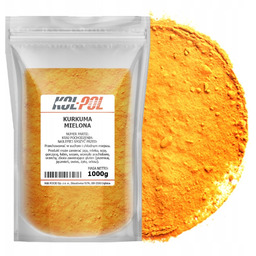 KURKUMA MIELONA 1kg Naturalna aromatyczna przyprawa wysoka jakość