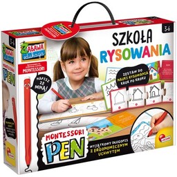 LISCIANI Zestaw kreatywny Montessori Pen Szkoła rysowania 304-PL101696