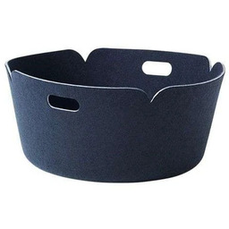 Muuto - Restore Round Kosz Midnight Blue