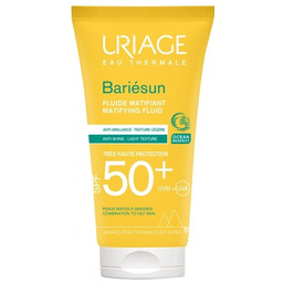 URIAGE Bariesun Mat Fluid podkład matująco-nawilżający SPF50+ 50ml