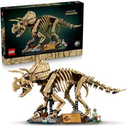LEGO 77985 Jurassic World Szkielety dinozaurów: triceratops
