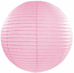 Lampion Kula jasnoróżowy - 20 cm - 1
