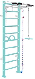 Drabinka gimnastyczna drewniana Adler turkusowa