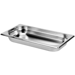 POJEMNIK GASTRONOMICZNY ZE STALI NIERDZEWNEJ GN 1/3 40