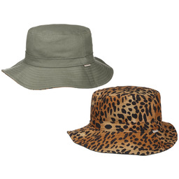 Kapelusz Dwustronny Packable Bucket by Brixton, oliwkowy, cm
