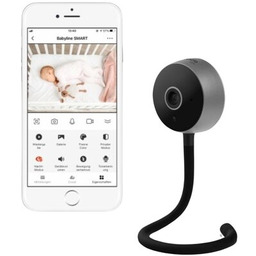LIONELO Niania elektroniczna Babyline Smart Czarny
