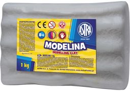 Modelina Astra 1 kg 37124940 37125930, Kolor: Popielaty