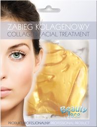 BEAUTYFACE SZOKOWY PRZECIWZMARSZCZKOWY ZABIEG KOLAGENOWY Z 24K ZŁOTEM