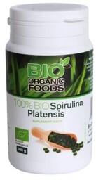 BIO ORGANIC FOODS 100% BIO Spirulina Platensis, 300