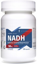 NADH UTHEVER  (Zredukowany NAD+) kapsułki 50mg 30