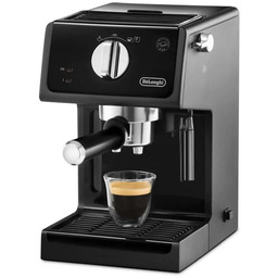Ekspres ciśnieniowy, kolbowy, DeLonghi, ECP 31.21, czarny