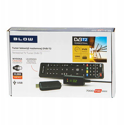 Tuner DVB-T2 Tv naziemnej Blow 7000FHD Mini H.265