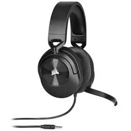 Corsair HS55 Stereo Nauszne Czarny Słuchawki przewodowe
