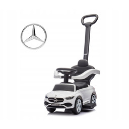 Jeździk Pchacz z Rączką Mercedes C-Class Biały Klakson