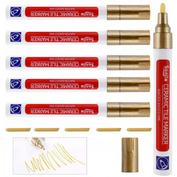 Marker dekoracyjny złoty PISAKI MAZAKI DIY 6 szt.
