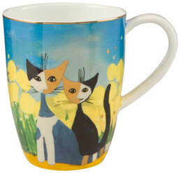 Goebel Kubek (400 ml.) Koty wiosna Rosina Wachtmeister