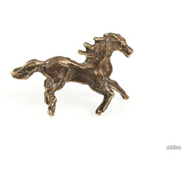 FIGURKA KONIK ZŁOTY romantyczne klasyczne dla miłośników koni