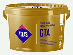 Gładź polimerowa GTA biała 18kg Atlas