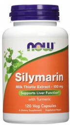 NOW FOODS Silymarin Ekstrakt z nasion ostropestu 150mg,