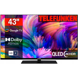 Telewizor Google TV 43'' QLED Telefunken D43Q700M6CW DVBT2