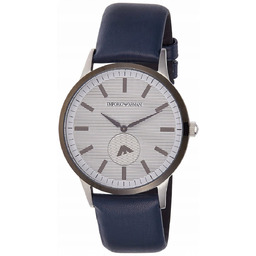 Emporio Armani męski zegarek ze skórzanym paskiem AR11119