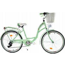 Rower miejski 24 Dallas dla dziewczynki 6 biegów