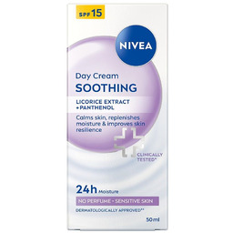 24H Nawilżenia kojący krem do twarzy SPF15 50ml