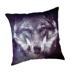 Jerry Fabrics Poszewka dziecięca 45x45 Wilk niebieski JF24