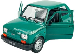 Welly Fiat 126P Ciemno Zielony 1:21 Samochód Nowy