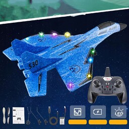 Samolot Rc Zabawka 2,4GHZ Samolot Zdalnie Sterowany Łatwy