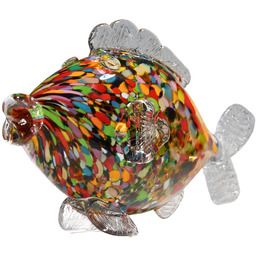 Figurka ryby dekoracja ozdoba Duża Kolorowa Z Prl