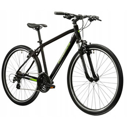 Rower crossowy Kross Evado 2.0 M19 męski Czarno-zielony