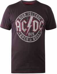 THUNDERSTRUCK-D555 Duży T-shirt Grafitowy ''AC/DC''