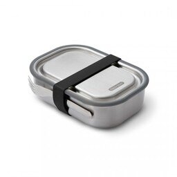 black+blum CLASSIC Stalowy Lunchbox L / Czarny