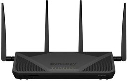 Synology Router RT2600ac, WiFi 5, IEEE 802.11a/b/g/n/ac, 3x