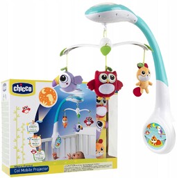 Karuzela na Łóżeczko Magiczny Las Projektor Chicco