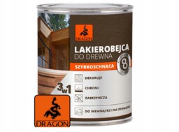 Dragon Lakierobejca szybkoschnąca szara 5l