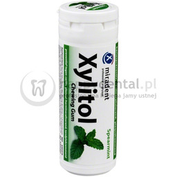 MIRADENT Xylitol Chewing Gum 30sztuk - guma